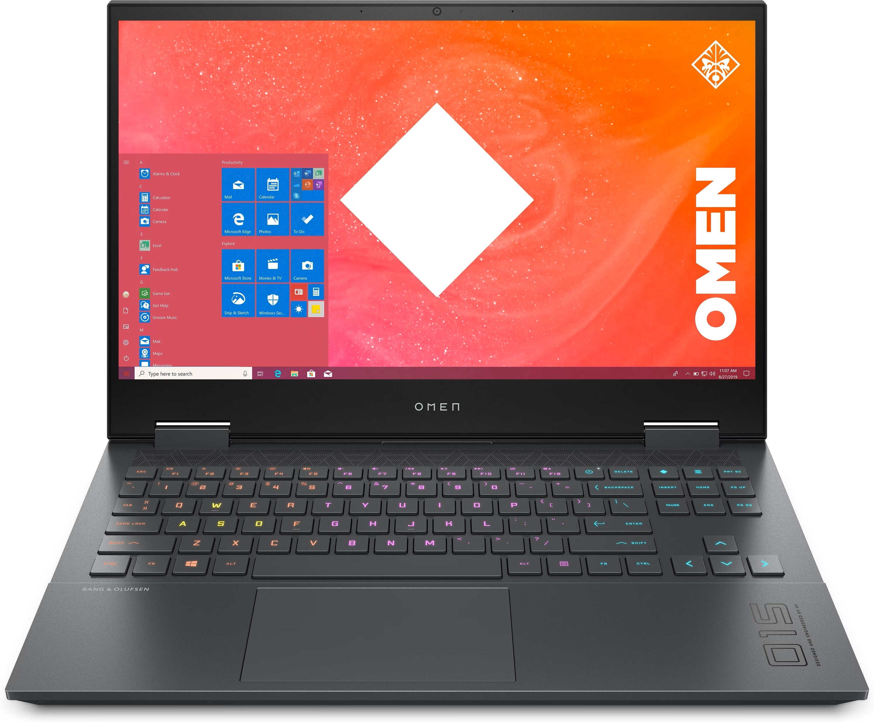 HP OMEN Omen 15 R7 5800H 16GB 1TB RTX 3070 Silber 15,6" 46J71EA