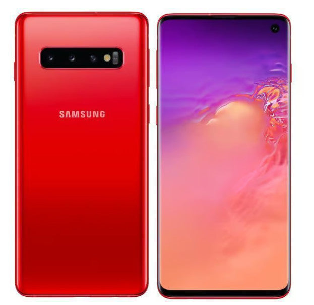 Samsung Galaxy S10 SM-G973F 15,5 cm (6.1") Android 9.0 4G USB Typ-C 8 GB 128 GB 3400 mAh Rot SM-G973FZRD