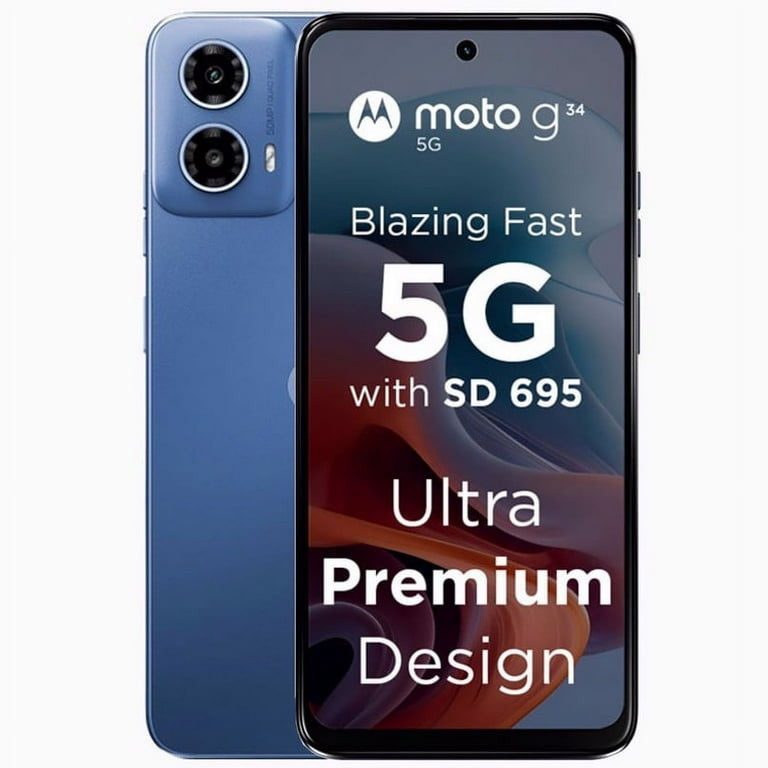 MOTOROLA Moto G34 128 GB Blau XT2363-3