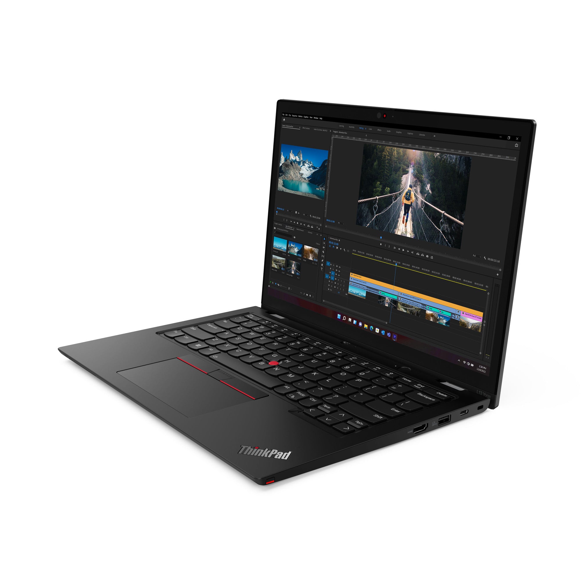 Lenovo ThinkPad L13 Yoga Gen 4 (Intel) Intel® Core™ i7 i7-1355U Hybrid (2-in-1) 33,8 cm (13.3") Touchscreen WUXGA 16 GB LPDDR5-SDRAM 512 GB SSD Wi-Fi 6 (802.11ax) Windows 11 Pro UK Englisch Schwarz