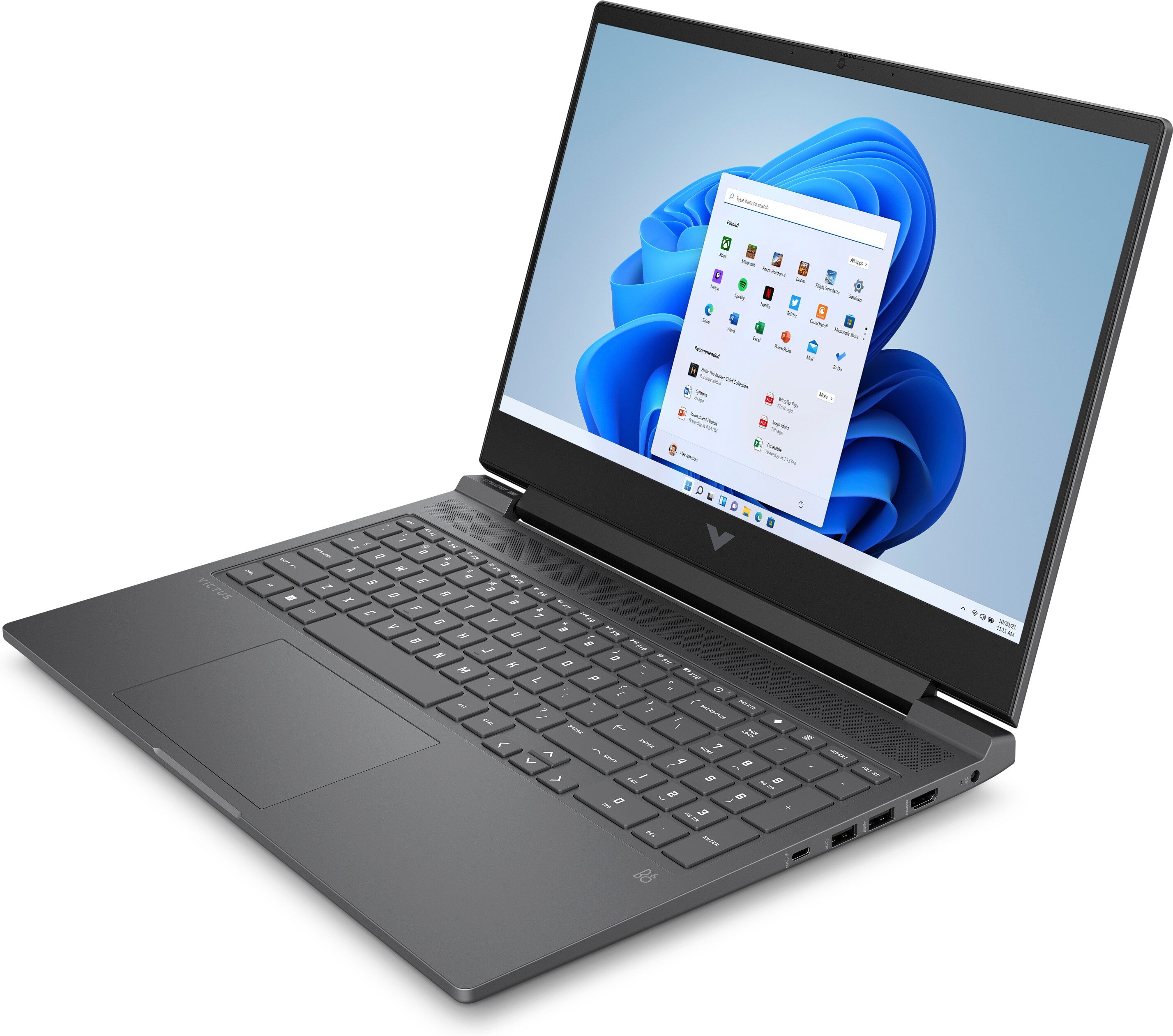 HP Victus R5-7640HS/RTX 4060/16GB 480GB 16,1" W11H QWERTY US 81Q51EA#ABH