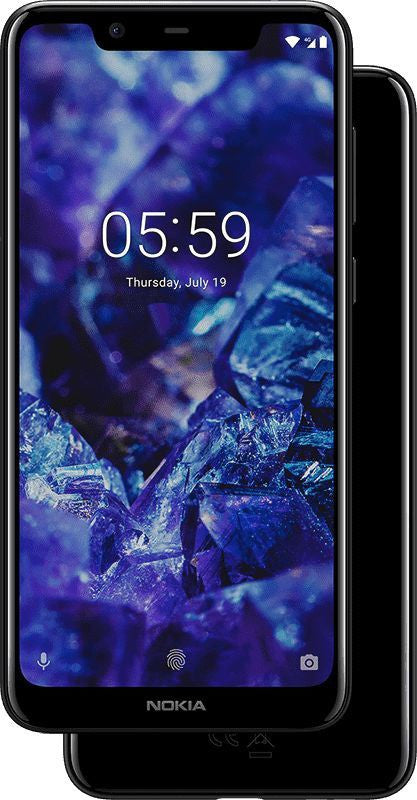 NOKIA Smartphone Nokia 5.1 Plus DS 5,86" 3GB 32GB Zwart 11PDAB01A07