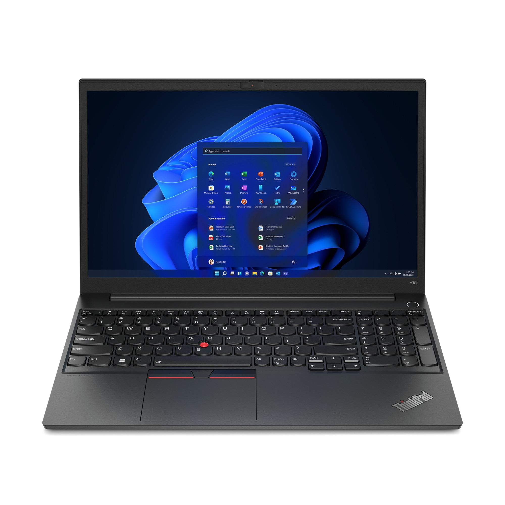 Lenovo ThinkPad E15 Gen 4 (Intel) Intel® Core™ i7 i7-1255U Laptop 39,6 cm (15.6") Full HD 16 GB DDR4-SDRAM 512 GB SSD Wi-Fi 6 (802.11ax) Windows 11 Pro Deutsch Schwarz 21E60050GE