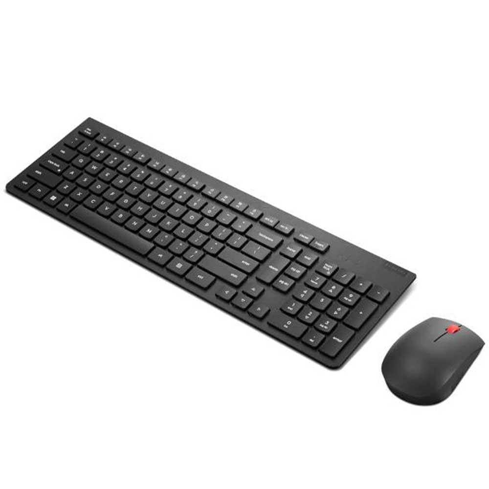 Lenovo 4X31N50739 Tastatur Maus enthalten Universal RF Wireless QWERTY Spanisch Schwarz 4X31N50739