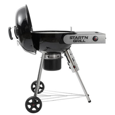 Start N Grill Holzkohlegrill 57 cm mit automatischer Zündung – SNG Evolution SNG22EVO230BK - Compridis