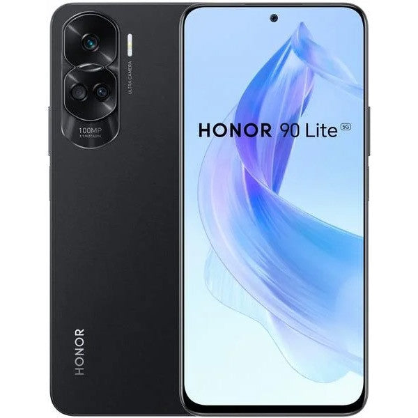 Honor 90 Lite 17 cm (6.7") Dual-SIM Android 13 5G USB Typ-C 8 GB 256 GB 4500 mAh Schwarz 5109ASWC