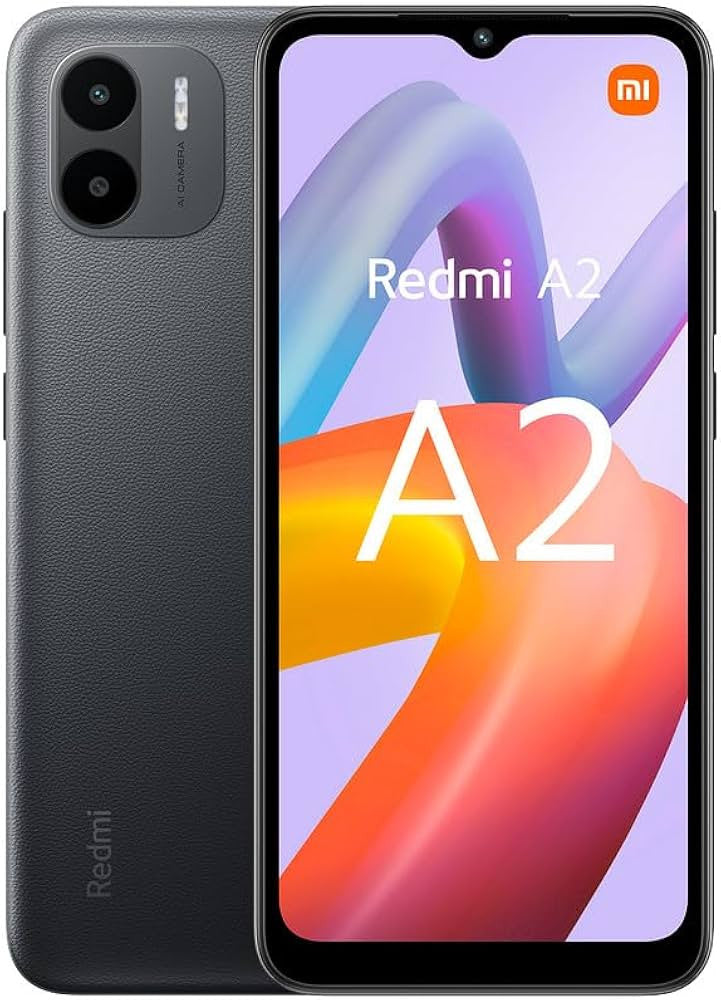 Xiaomi Redmi A2 16,6 cm (6,52") Dual SIM Android 13 Go Edition 4G Micro-USB 3 GB 64 GB 5000 mAh Schwarz