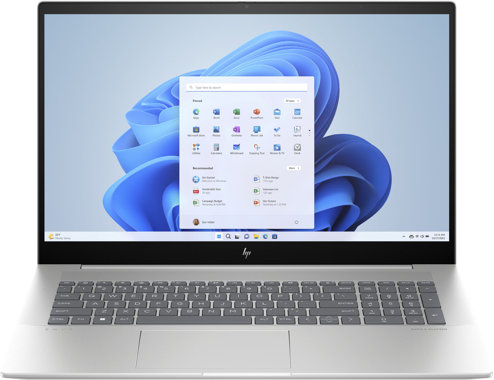 HP Envy 17-CW0095ND 17.3" i7-1355U 16GB 1TB QWERTY US 832N4EA#ABH