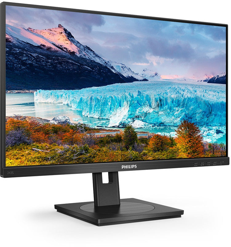 Philips S Line 243S1/00 computer monitor 60.5 cm (23.8") 1920 x 1080 pixels Full HD LCD Black 243S1/00