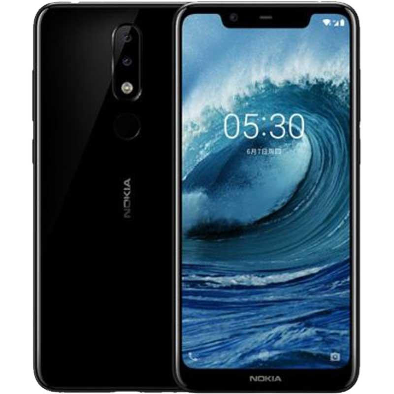 NOKIA Smartphone Nokia 5.1 Plus DS 5,86" 3GB 32GB Zwart 11PDAB01A07