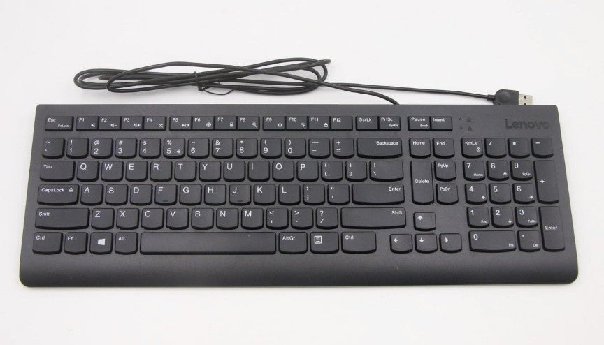 LENOVO USB - Tastatur mit Calliope GEN2 - Design, schwarze Farbe, US Euro 103P - Layout 5D50U84472 - Compridis