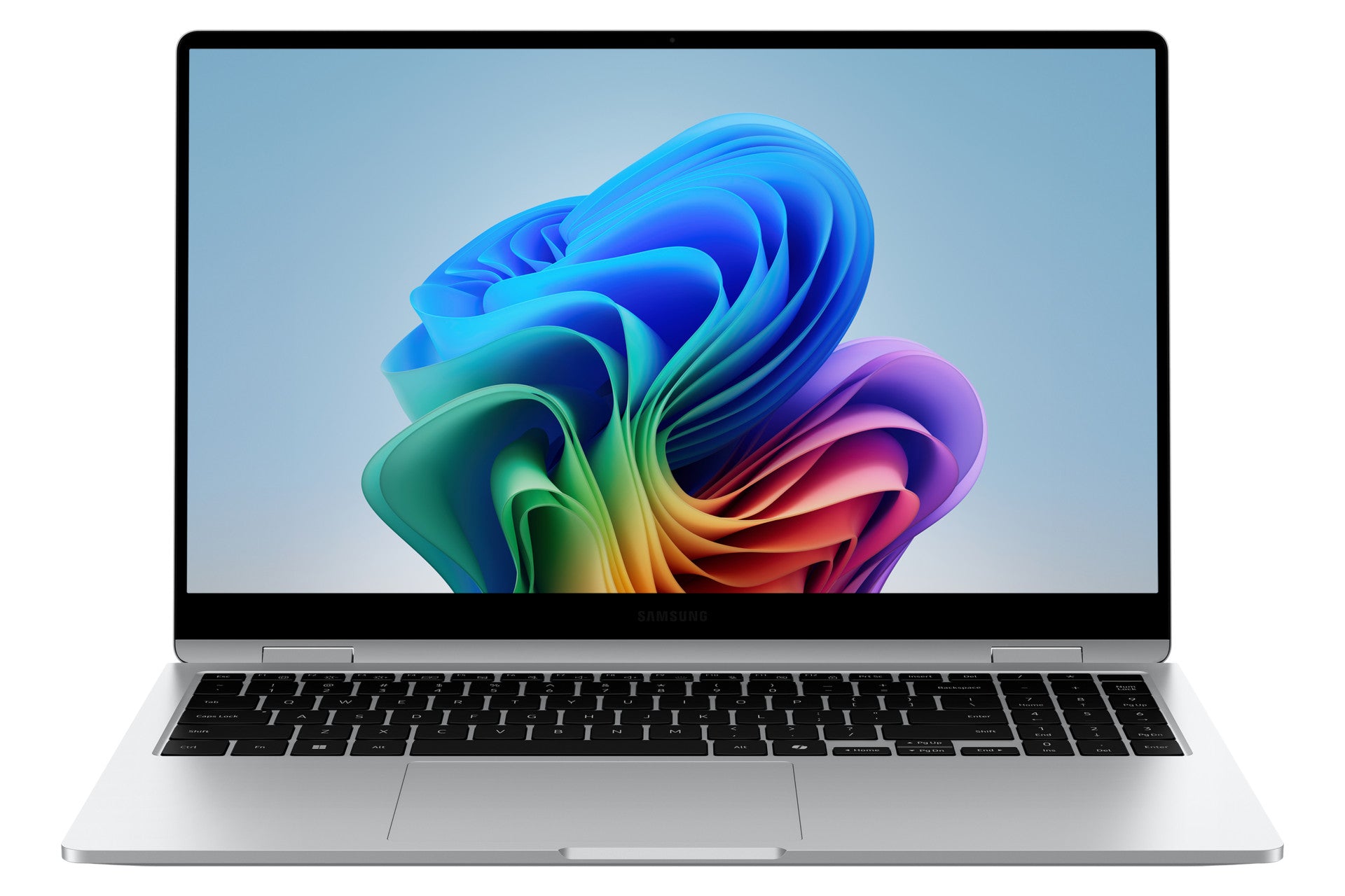 Samsung Galaxy Book5 360 Intel Core Ultra 5 226V Hybrid (2-in-1) 39,6 cm (15.6") Touchscreen Full HD 16 GB LPDDR5x-SDRAM 512 GB SSD Wi-Fi 7 (802.11be) Windows 11 Home Silber NP750QHA-KB3NL