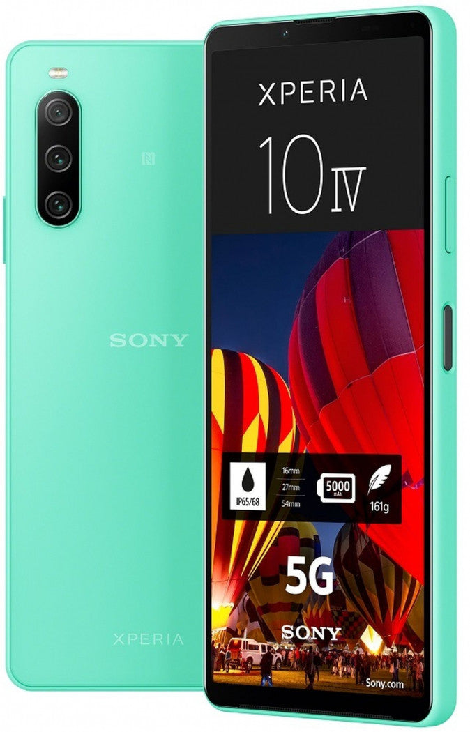 Sony Xperia 10 IV 15,2 cm (6") Dual SIM Android 12 5G USB Type-C 6 GB 128 GB 5000 mAh Muntkleur