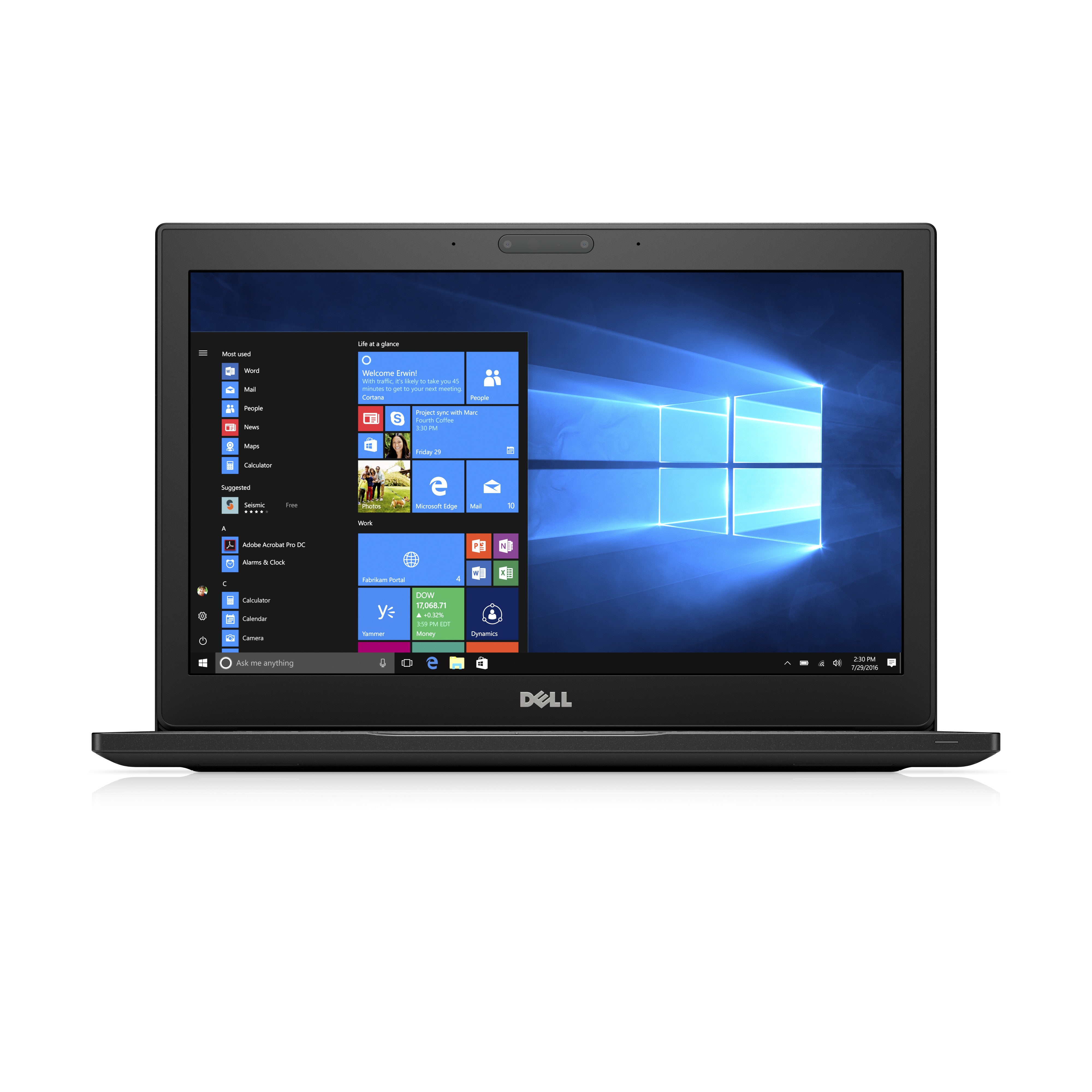 DELL Latitude 7280 Intel Core i7-7600U 8 GB 256 GB W11P QWERTY VS 7280-YT6R6 