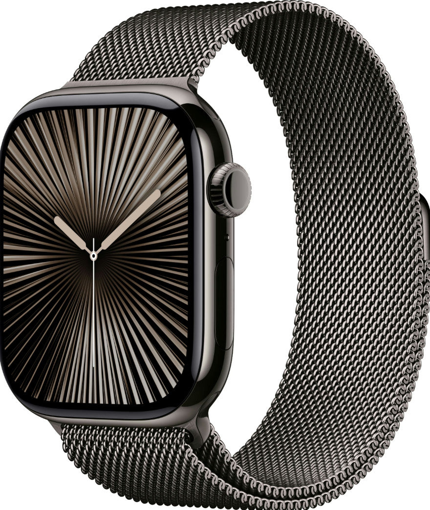 APPLE Watch Series 10 – 46mm – GPS + Cellular – Milanese Band M/L – Space Grey MWYW3QF/A