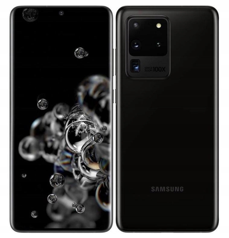 Samsung Galaxy S20 Ultra 5G SM-G988B/DS 17,5 cm (6.9") Dual-SIM Android 10 USB Typ-C 12 GB 128 GB 5000 mAh Schwarz