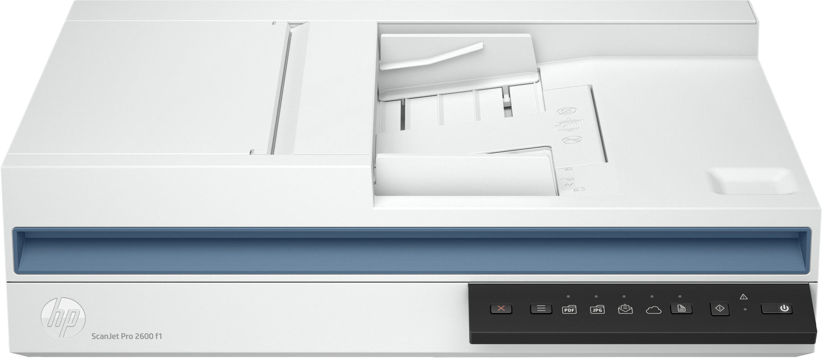 HP ScanJet Pro 2600 f1 (20G05A) A4 Scanner – 600/1200 DPI • White