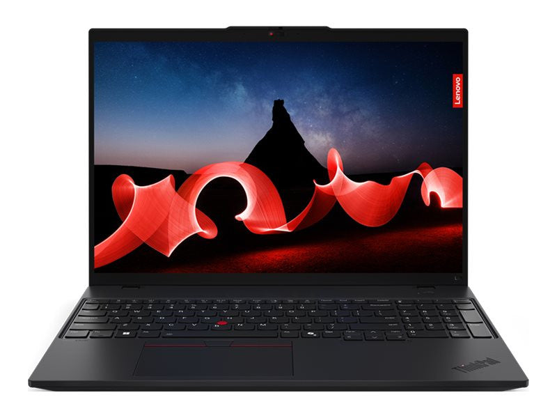 Lenovo ThinkPad L16 Gen 1 (Intel) Intel Core Ultra 5 125U Laptop 40,6 cm (16") WUXGA 16 GB DDR5-SDRAM 512 GB SSD Wi-Fi 6E (802.11ax) Windows 11 Pro Englisch Schwarz