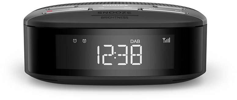 Philips TAR3505/12 Radio Uhr Digital Schwarz, Grau