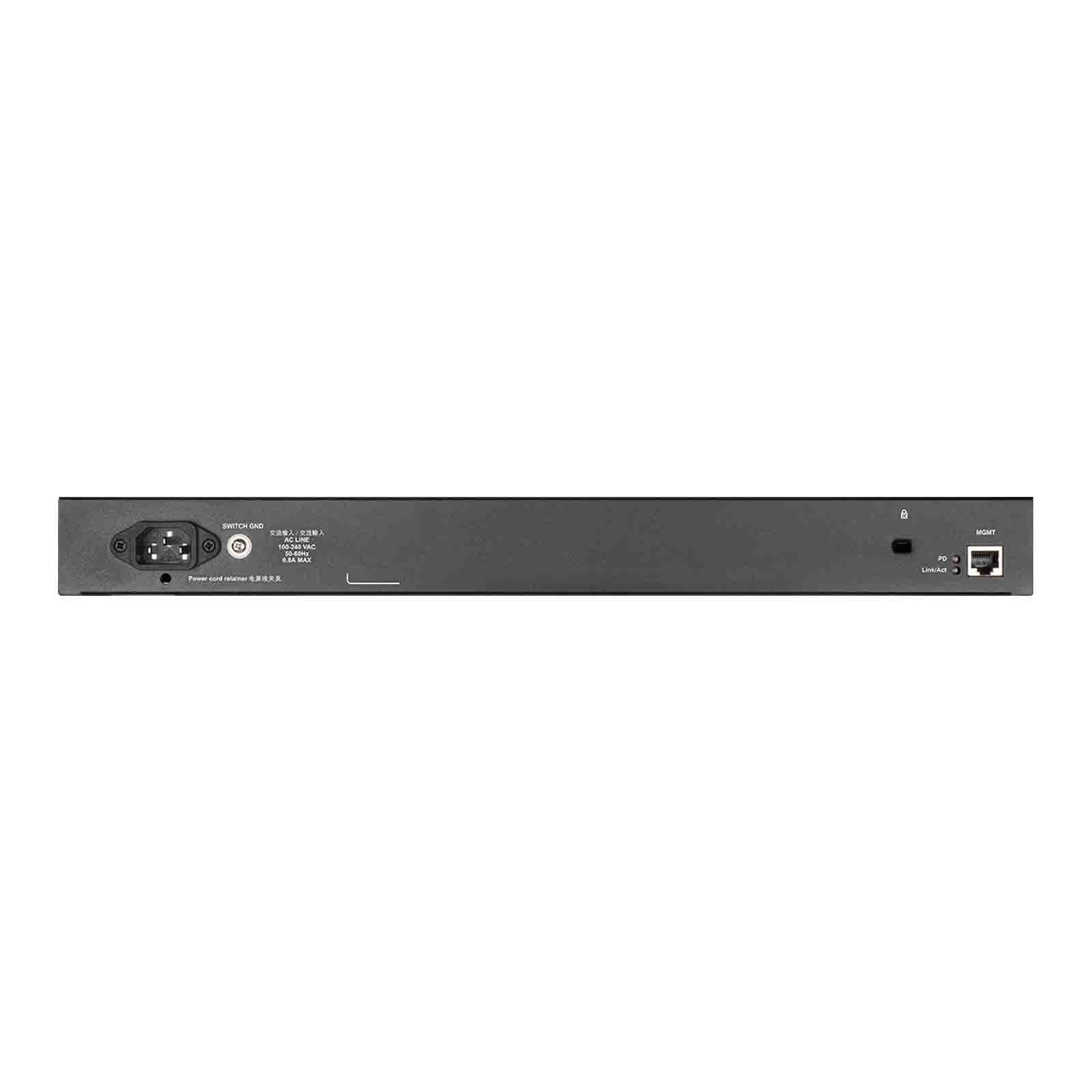 D-Link DGS-1520-28/E Network Switch Managed L3 10G Ethernet (100/1000/10000) 1h black