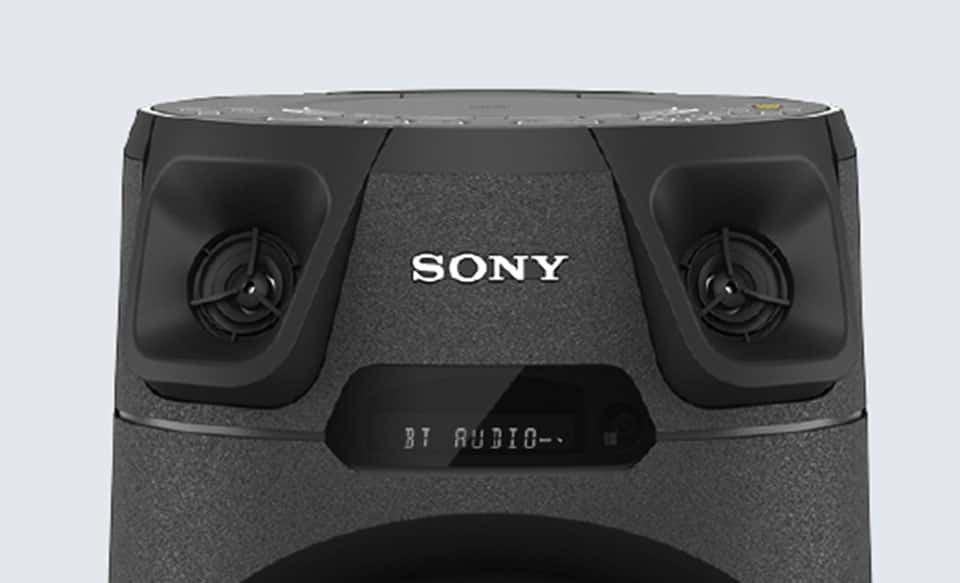 SONY Partybox Party Bluetooth-Lautsprecher (Schwarz) MHC-V13