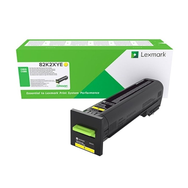 Lexmark 82K2XYE toner cartridge 1 pc(s) Original Yellow 82K2XYE