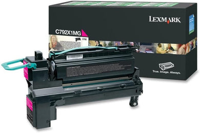 LEXMARK Toner Magenta hohe Kapazität (Original) C792X1MG - Compridis