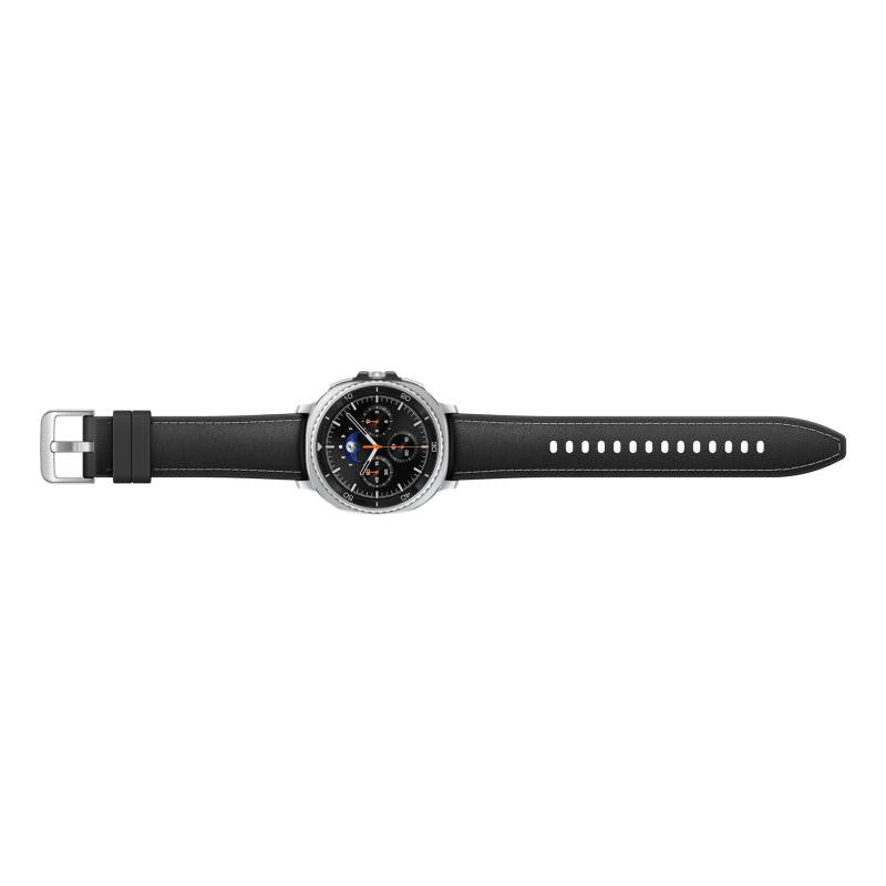Samsung Galaxy Watch 8 Classic 3,3 cm (1.3") AMOLED 46 mm Digital 438 x 438 Pixel Touchscreen 4G Silber WLAN GPS SM-L505FZKAEUB