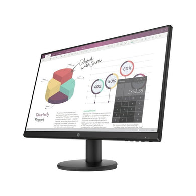 HP P24v G4 Computermonitor 60,5 cm (23,8") 1920 x 1080 Pixel Full HD Schwarz 9TT78AABB - Compridis