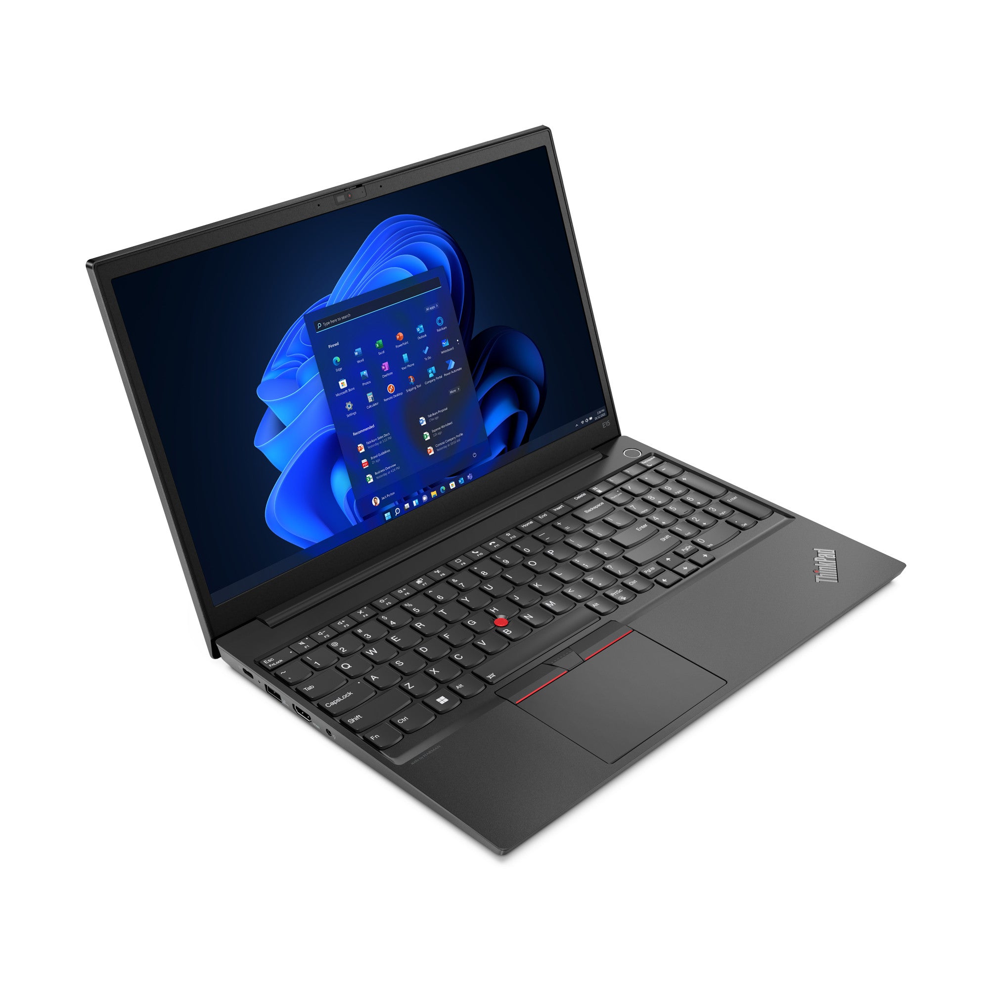 Lenovo ThinkPad E15 Gen 4 (Intel) Intel® Core™ i7 i7-1255U Laptop 39,6 cm (15.6") Full HD 16 GB DDR4-SDRAM 512 GB SSD Wi-Fi 6 (802.11ax) Windows 11 Pro Deutsch Schwarz 21E60050GE