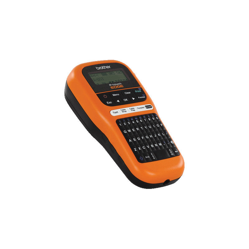 Brother PT-E110 Etikettendrucker Wärmeübertragung 180 x 180 DPI 20 mm/sek HGe/TZe QWERTY PTE110G1
