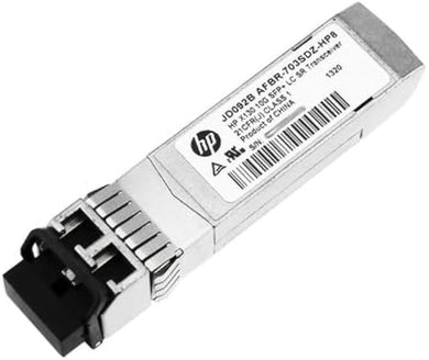 HPE Aruba Networking X130 10G SFP+ LC SR Transceiver Netzwerk-Transceiver-Modul Glasfaseroptik 10000 Mbit/s SFP+ JD092B - Compridis