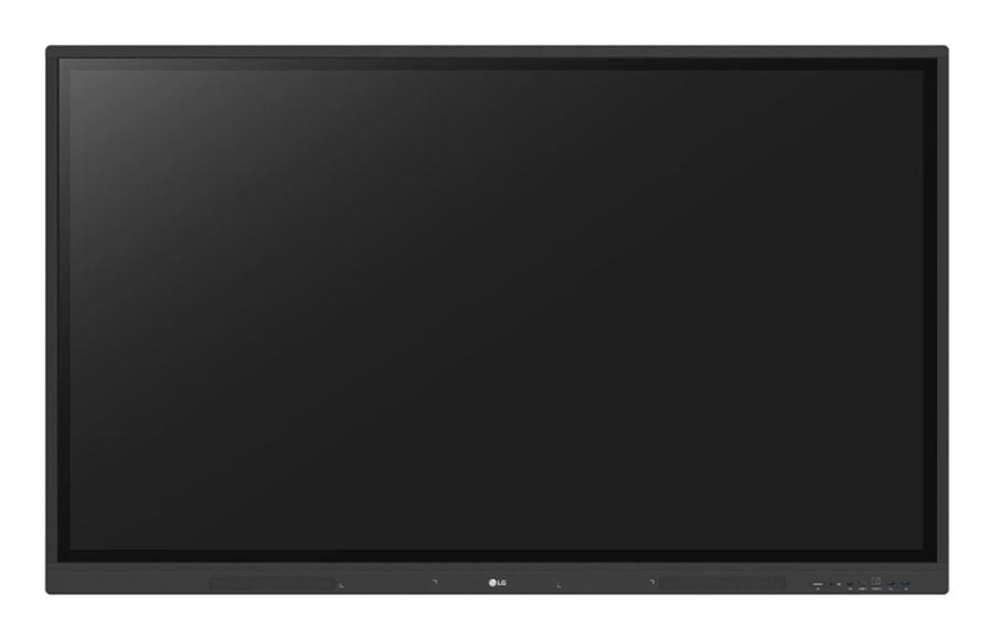 LG CreateBoard interaktives Whiteboard 139,7 cm (55") 3840 x 2160 Pixel Touchscreen Schwarz USB/RF - kabellos 55TR3DK - B.MUEQ - Compridis