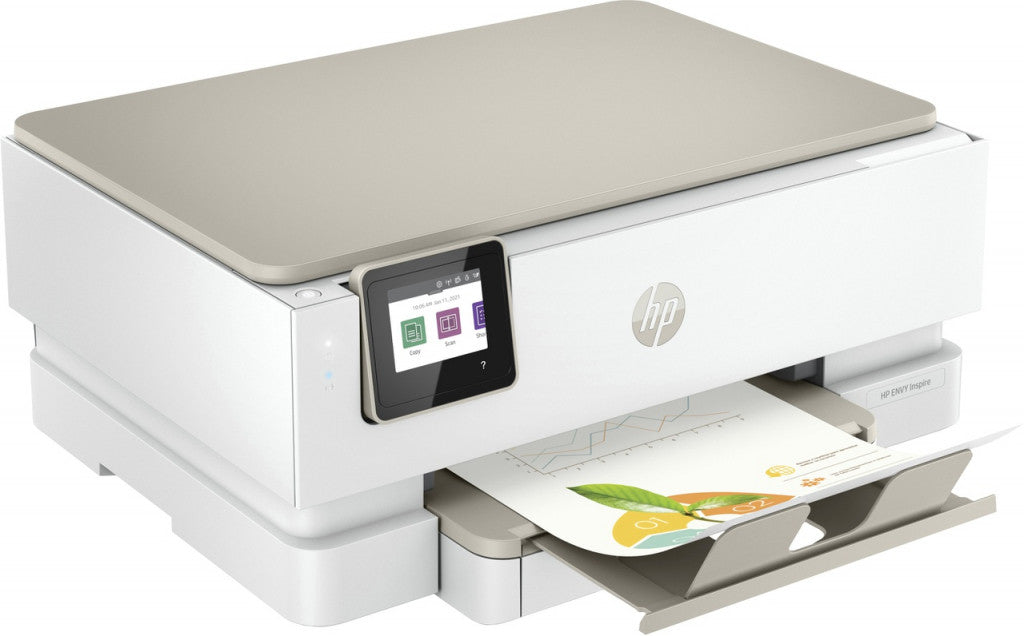 HP ENVY HP Inspire 7224e All-in-One printer, Kleur, Printer voor Home, Printen, kopiëren, scannen, Draadloos; HP+; Geschikt voor HP Instant Ink; Scan naar pdf