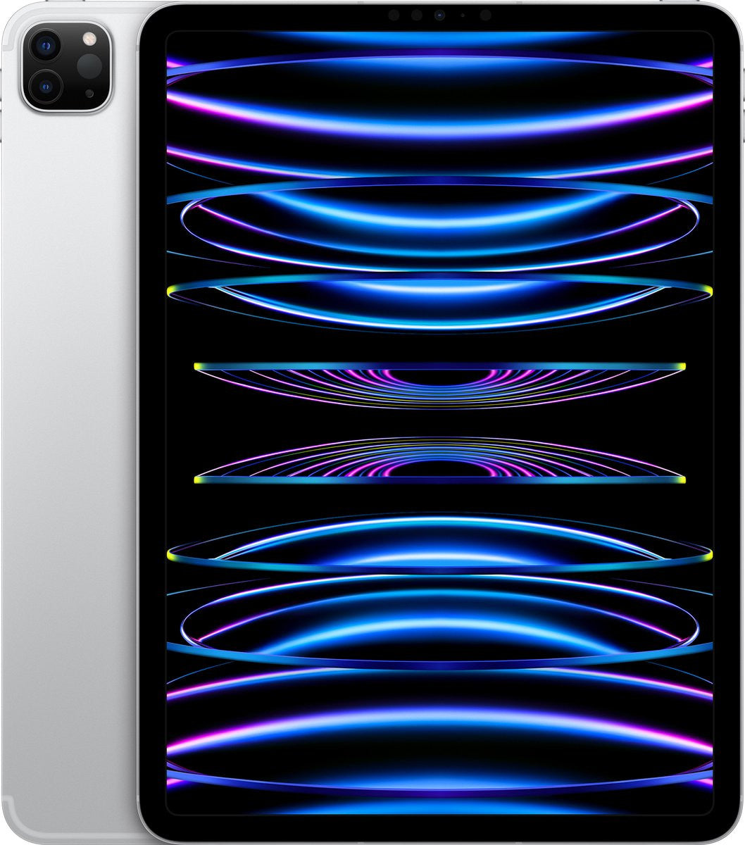 Apple iPad Pro Apple M 128 GB 32,8 cm (12.9") 8 GB Wi-Fi 6E (802.11ax) iPadOS 16 Silber MNXQ3FD/A