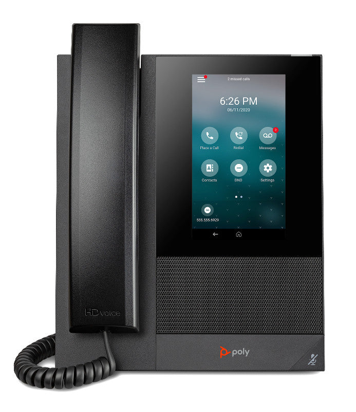 Poly CCX 500 IP-Telefon Schwarz LCD