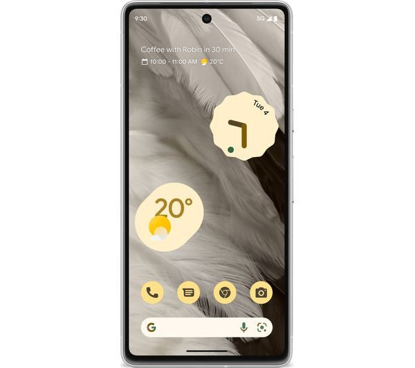 GOOGLE Pixel 7 128 GB Speicher Weiß GA03933-GB
