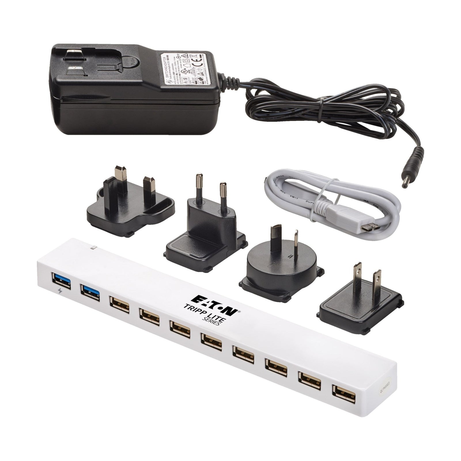 EATON Tripp Lite 10-Port-USB-3.0/USB U360-010C-2X3 - Compridis