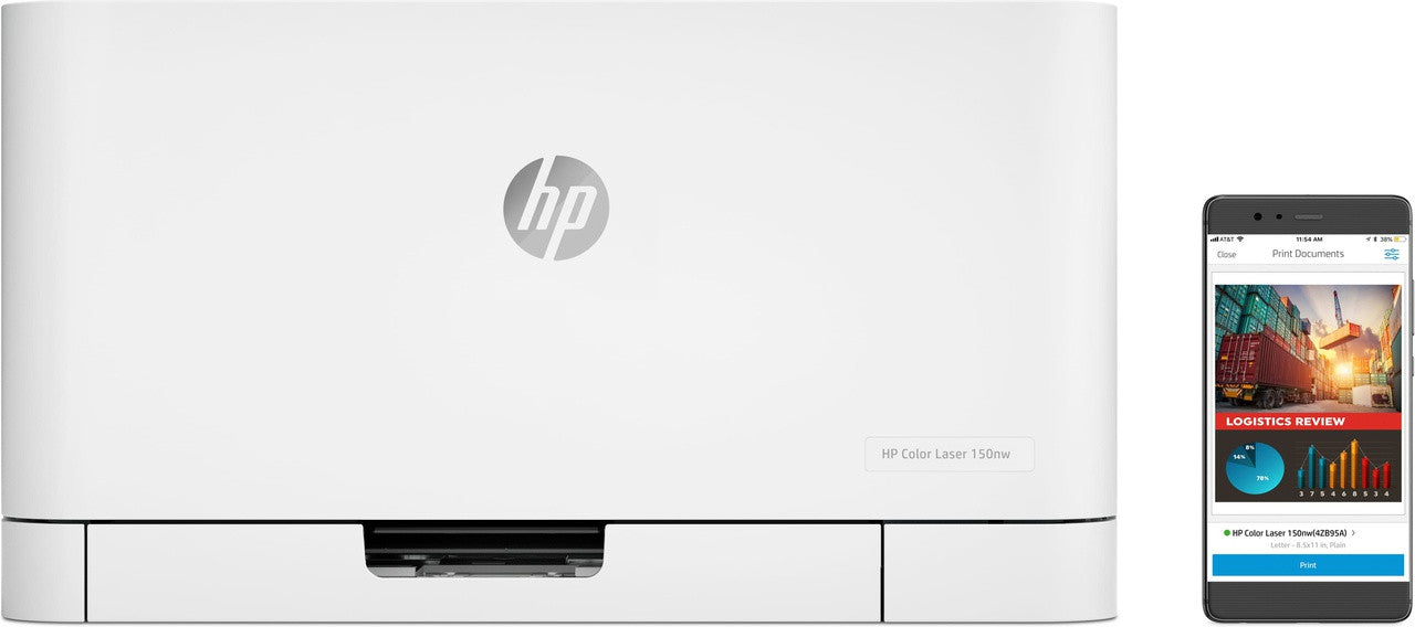 HP Color Laser 150nw, Drucken