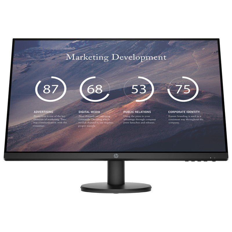 HP P27v G4 Computerbildschirm 68,6 cm (27") 1920 x 1080 Pixel Full HD LCD Schwarz