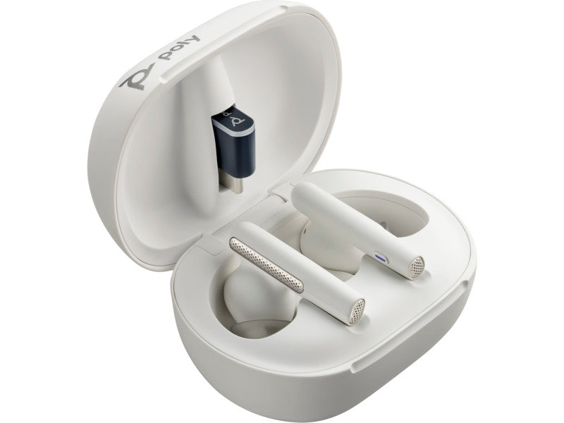 Poly Voyager Free 60+ USB-A (Weiß) 216754-01