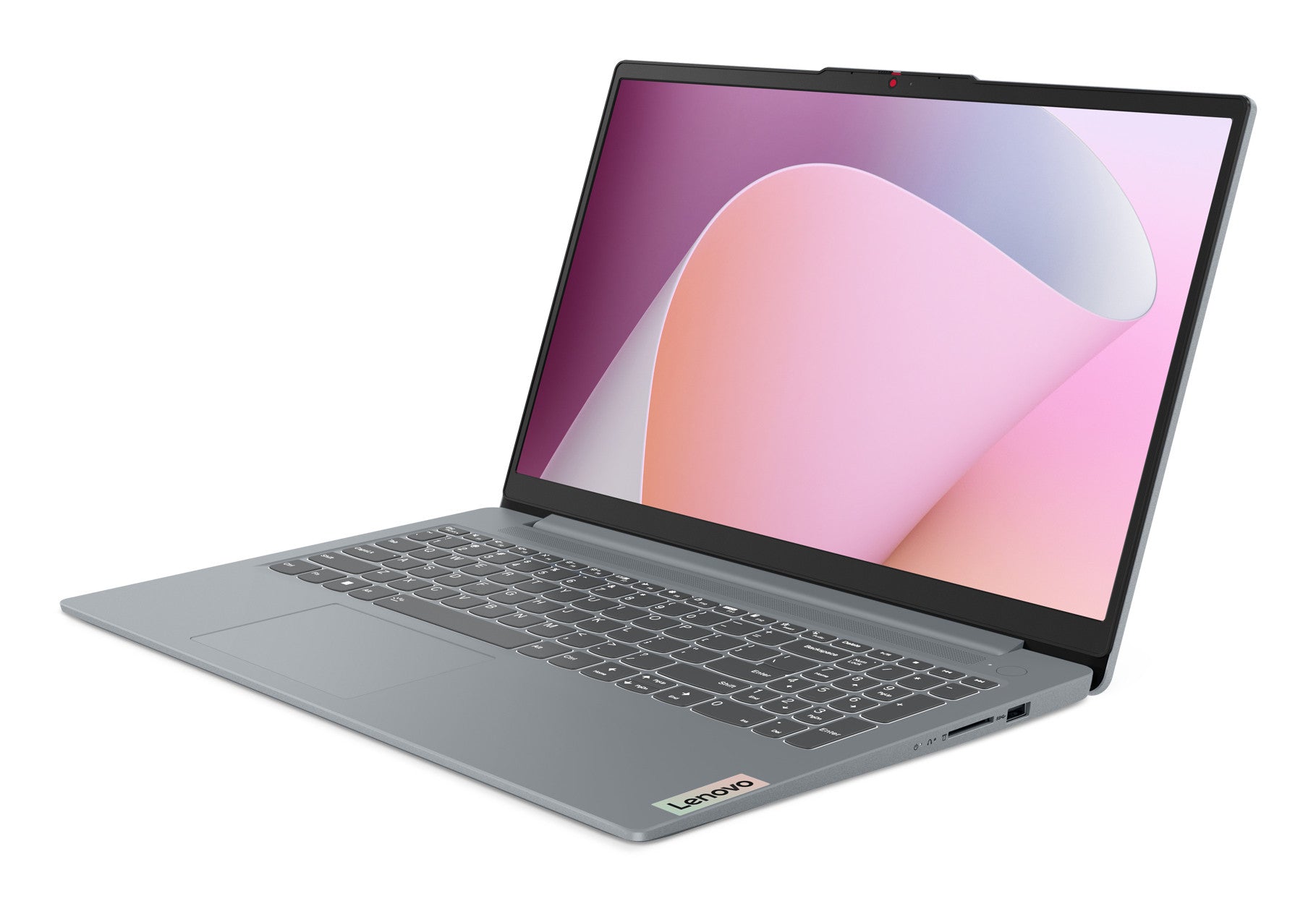 Lenovo IdeaPad Slim 3 15ABR8 AMD Ryzen™ 7 5825U Laptop 39,6 cm (15.6") Full HD 16 GB DDR4-SDRAM 512 GB SSD Wi-Fi 6 (802.11ax) Windows 11 Home Englisch Grau 82XM00X8MH