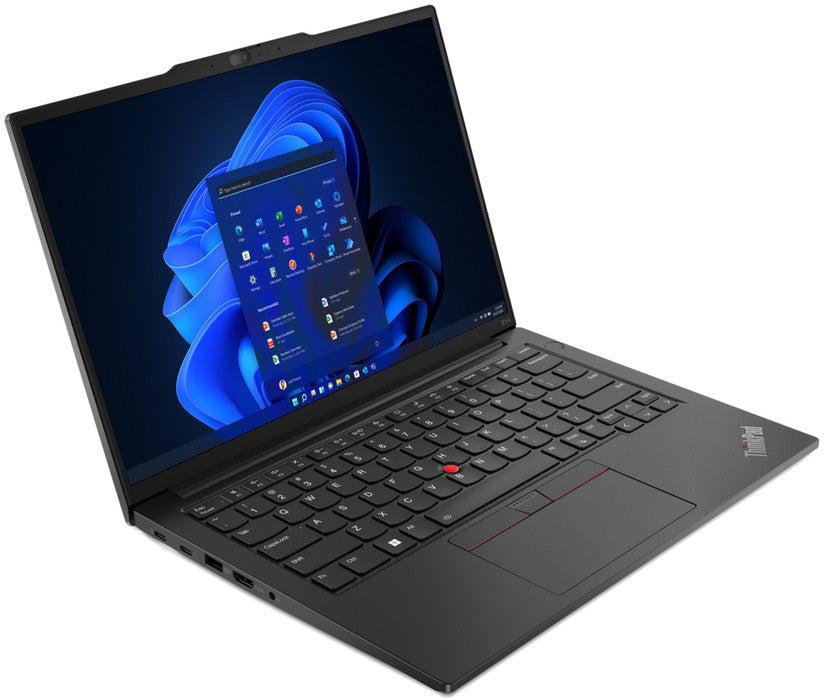 Lenovo ThinkPad E14 Gen 5 (AMD) AMD Ryzen™ 7 7730U Laptop 35,6 cm (14") WUXGA 16 GB DDR4-SDRAM 512 GB SSD Wi-Fi 6 (802.11ax) Windows 11 Pro Englisch Schwarz