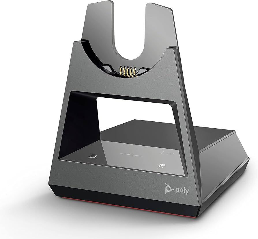 POLY Voyager Focus 2 Office Kopfhörer Verkabelt & Kabellos Kopfband Büro/Callcenter USB Typ-A Bluetooth Ladestation Schwarz
