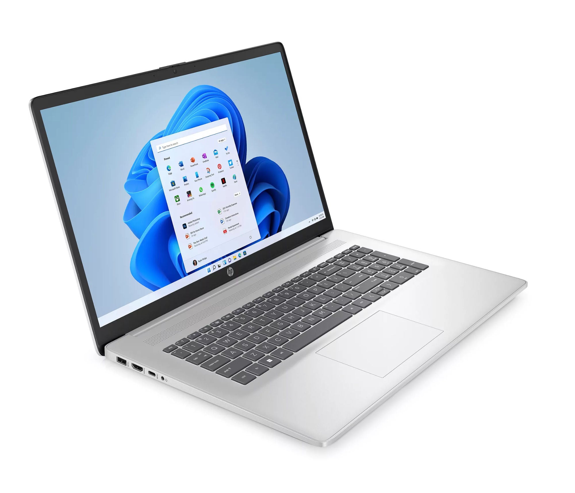 HP Laptop 17-CP0040NF Ryzen 7 5700U 16GB 960GB SSD W11H AZERTY 9Y111EA#ABF