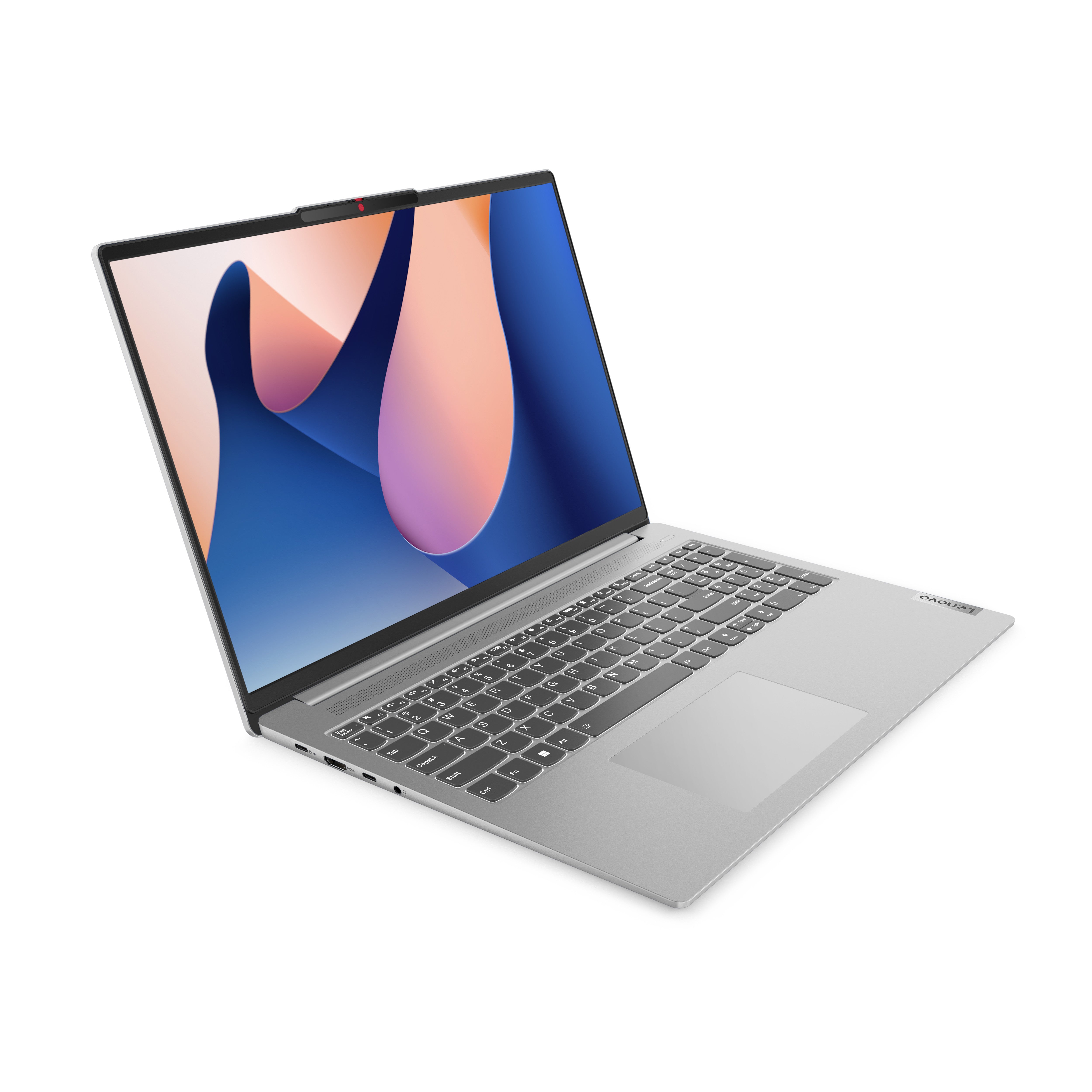 Lenovo IdeaPad Slim 5 16IAH8 Intel® Core™ i5 i5-12450H Laptop 40,6 cm (16") WUXGA 8 GB LPDDR5-SDRAM 512 GB SSD Wi-Fi 6E (802.11ax) Windows 11 Home Englisch Grau