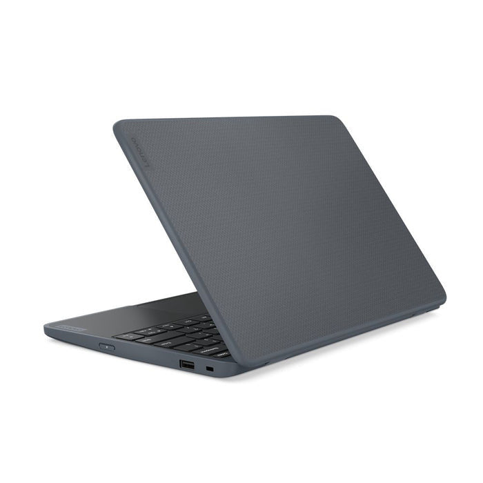 Lenovo 100w Gen 4 Intel® N N100 Laptop 29,5 cm (11.6") HD 4 GB LPDDR5-SDRAM 128 GB SSD Wi-Fi 6 (802.11ax) Windows 11 Pro UK Englisch Grau