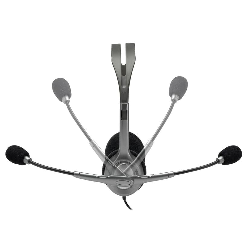 Logitech 981 - 000593 Kopfhörer/Headset Kabelgebunden Kopfbügel Büro/Callcenter Schwarz 981 - 000593 - Compridis