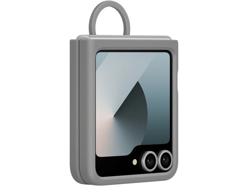 SAMSUNG FLIP6 Silikonhülle Grau EF-PF741TJEGWW