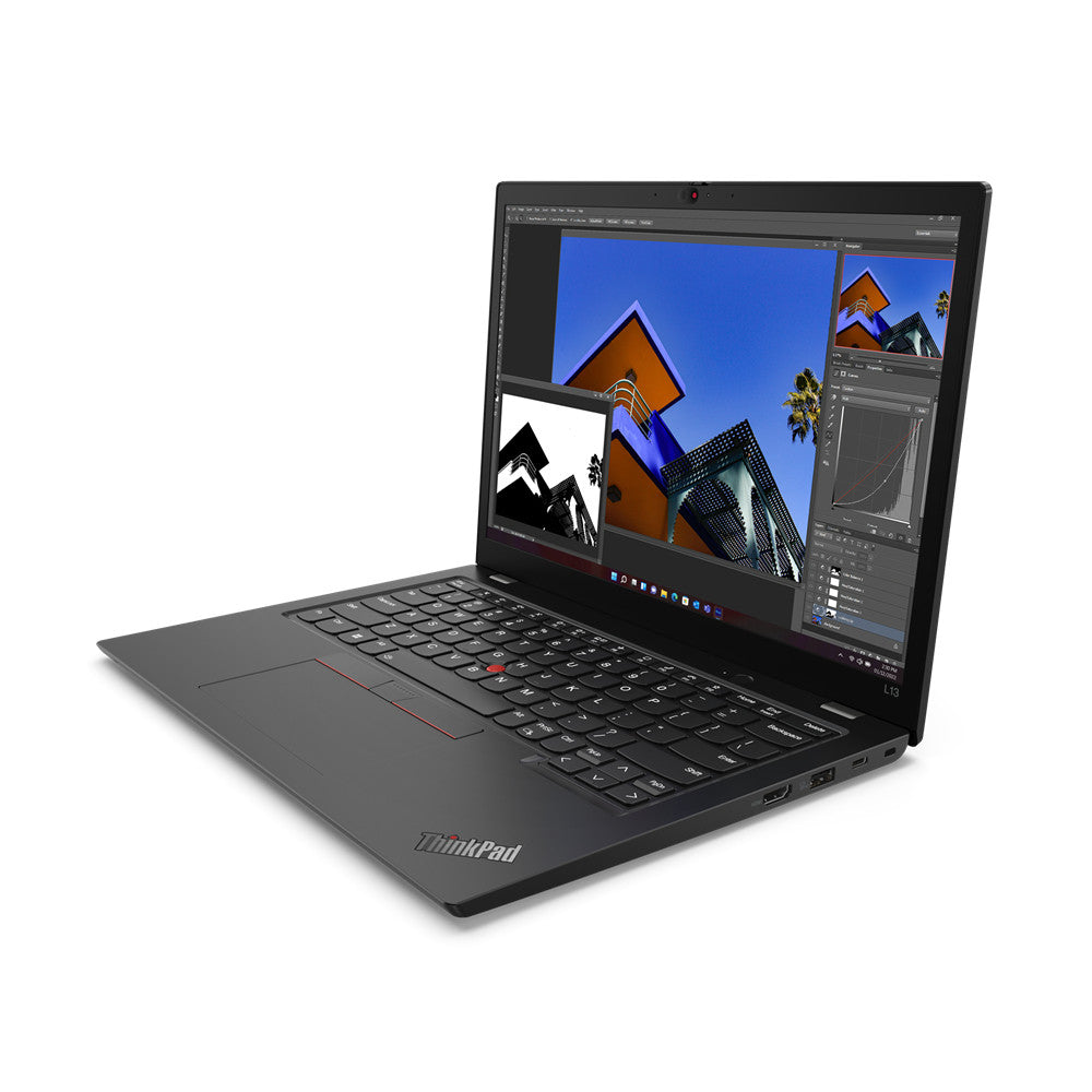 Lenovo ThinkPad L13 Gen 4 (Intel) Intel® Core™ i7 i7-1355U Laptop 33,8 cm (13.3") WUXGA 16 GB LPDDR5-SDRAM 512 GB SSD Wi-Fi 6 (802.11ax) Windows 11 Pro Englisch Schwarz